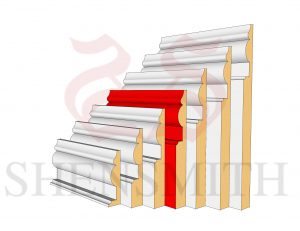 1914 MDF Skirting Board 144mm