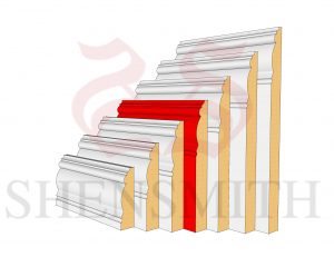 2305 MDF Skirting Board 144mm