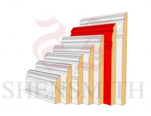 2305 MDF Skirting Board 194mm