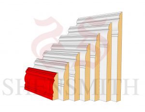 2305 MDF Skirting Board 68mm