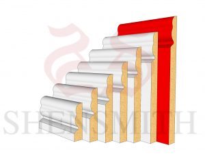 2513 MDF Skirting Board 219mm