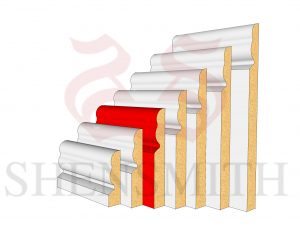 2513 MDF Skirting Board 119mm