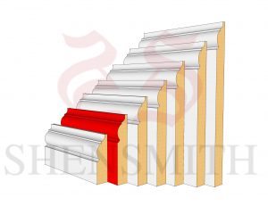 324 MDF Skirting Board 94mm