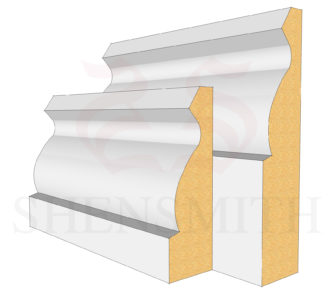 Ogee Profile Skirting Board