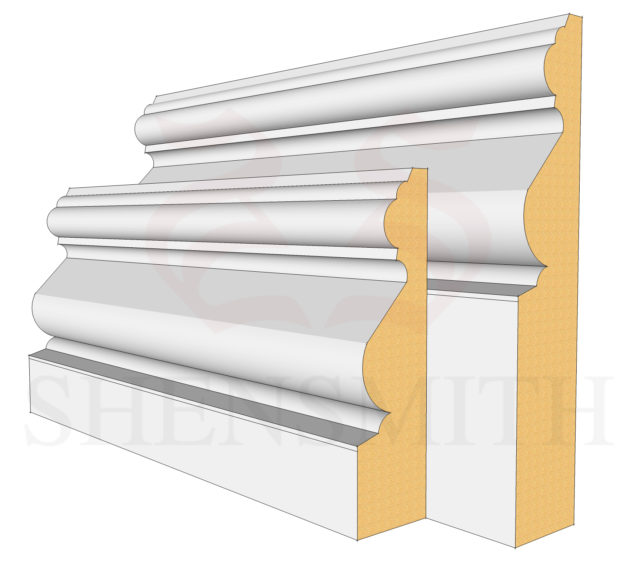 Victoriana MDF Skirting Boards