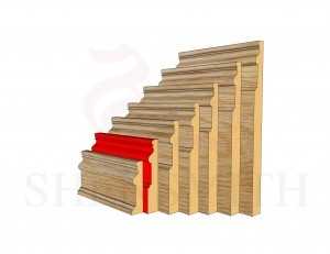 2059 94mm Oak Skirting Board