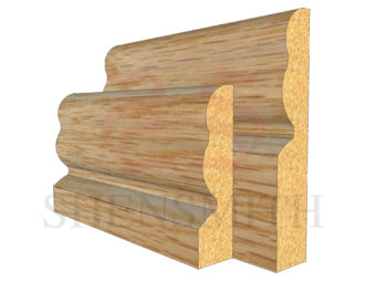 2513 Oak Skirting Board