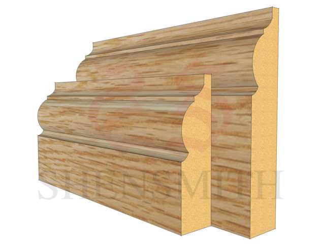 324 Oak Skirting Board