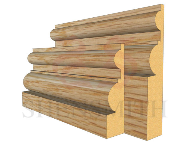 belmoral Oak Skirting Board