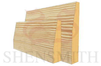 bevelled Pine Skirting Board