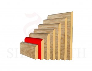 bullnose 94mm Oak Skirting Board