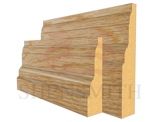 castle Oak Skirting Board