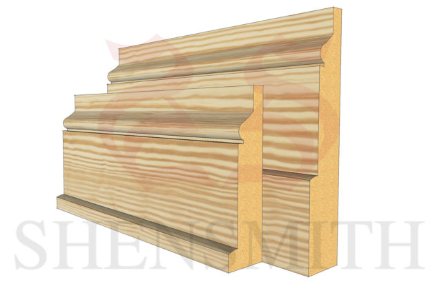 hazel profile Pine Skirting Board