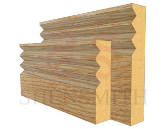 jazz 3 Oak Skirting Board