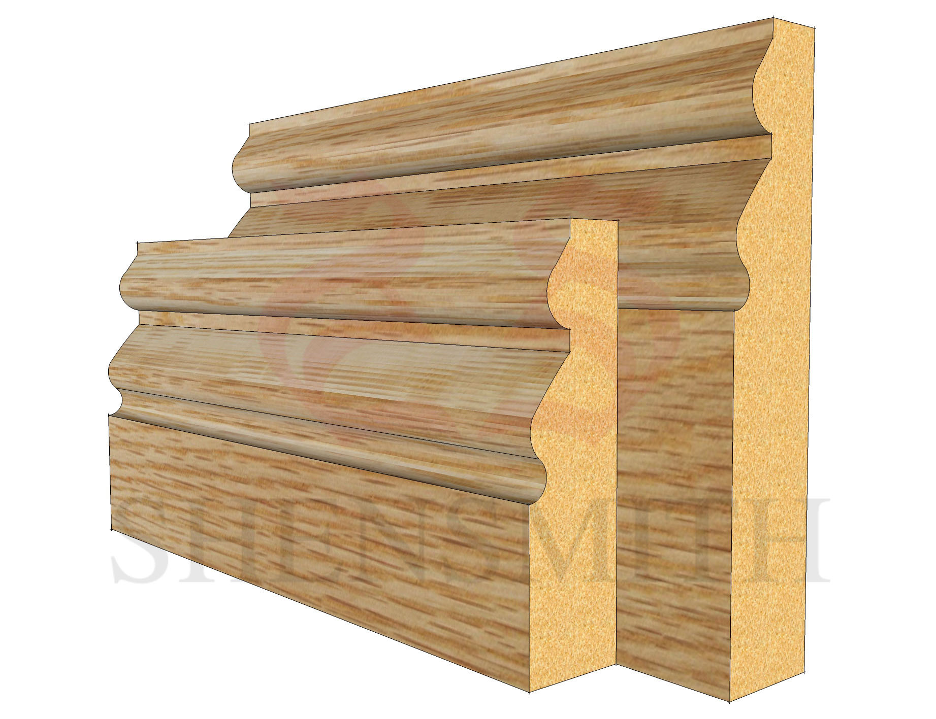norfolkmm Oak Skirting Board
