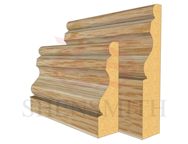 ogee 2 Oak Skirting Board