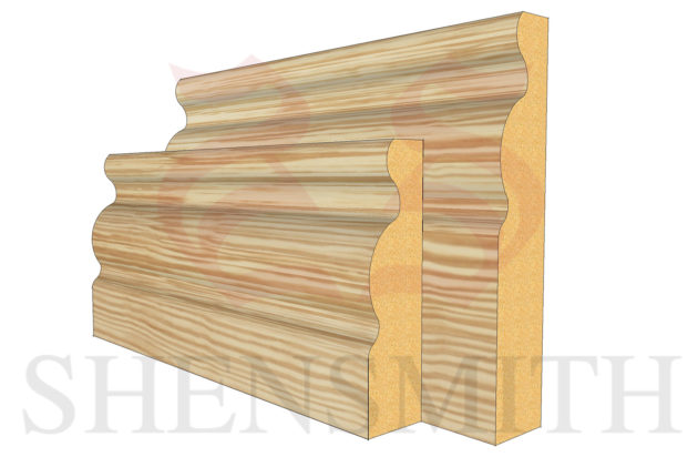 regency profile Pine Skirting Board