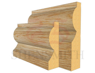 Torus Oak Skirting Board from SkirtingBoards.com