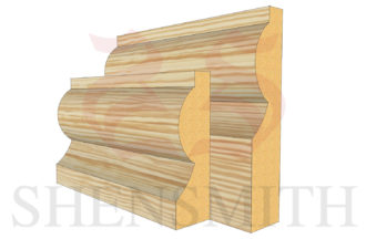 torus Pine Skirting Board