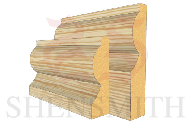 torus Pine Skirting Board