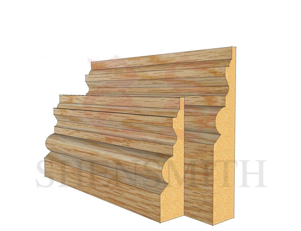 Tudor Oak Skirting Board SkirtingBoards 