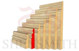 ogee 4 94mm Pine Skirting Board
