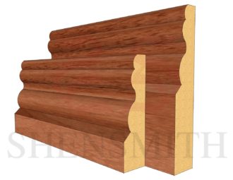 Buckingham Cherry Skirting Board