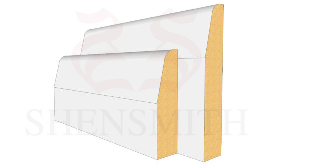 Chamfered Beech Skirting Board