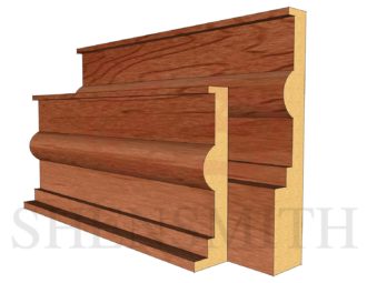 Classic Cherry Skirting Board
