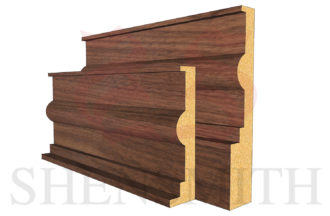 Classic Walnut Skirting Board