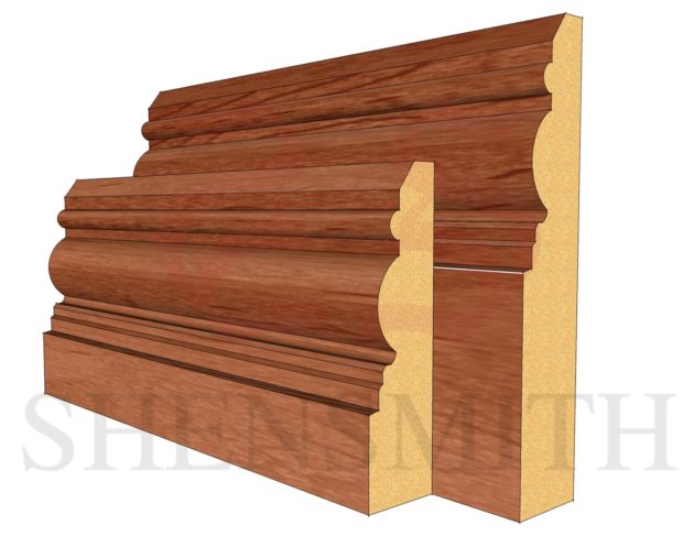 devon Cherry Skirting Board