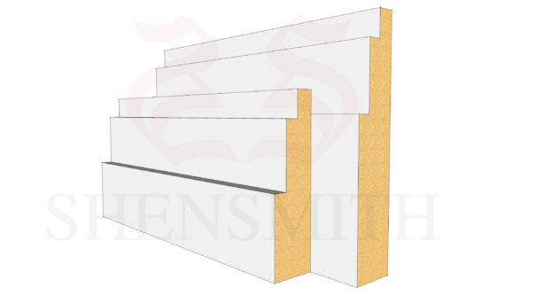 Double Step Profile Architrave
