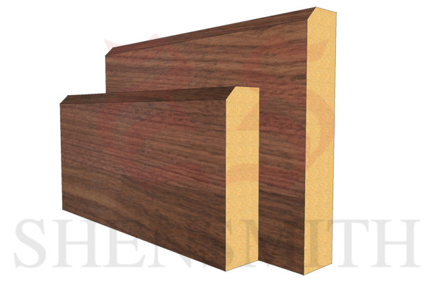 Edge 2 Walnut Skirting Board