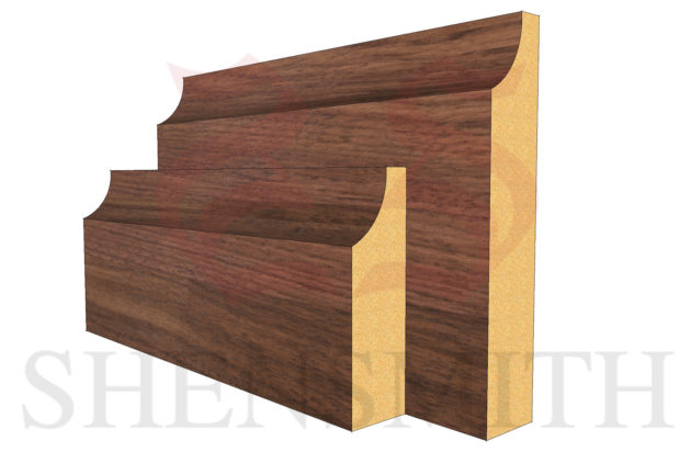 Edge Walnut Skirting Board