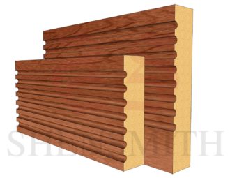 Panel Cherry Skirting Board