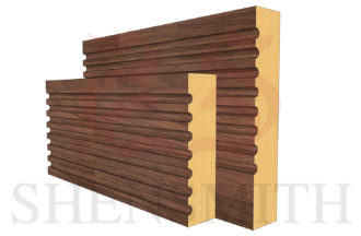 Panel Walnut Skirting Board