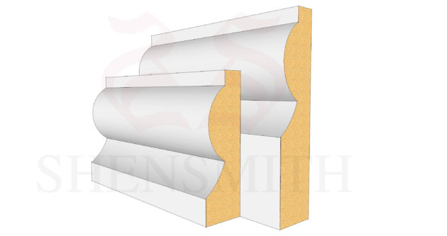 Torus MDF Skirting Board from SkirtingBoards.com