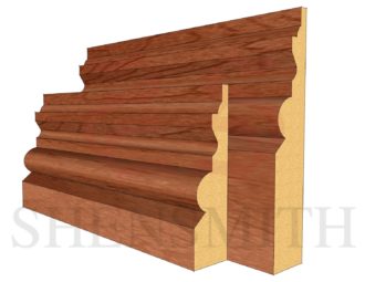 Tudor Cherry Skirting Board